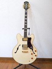 Epiphone Sheraton II Made in Korea Circa 1993 White Gold Hardware