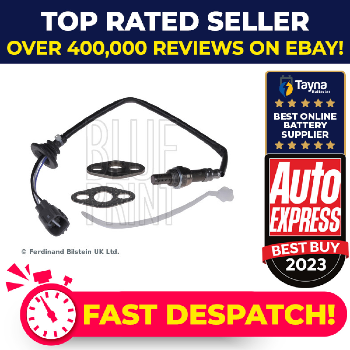Lambda Sensor ADT37034 Blue Print Oxygen 8946549075 Genuine Quality Guaranteed