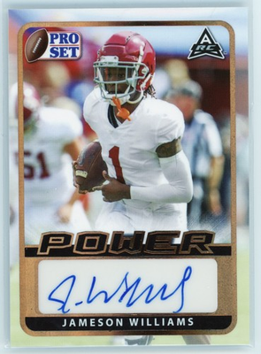 #ad #ad 2021 Leaf Jameson Williams Bronze RC Auto #BA JW1 Lions $12.99