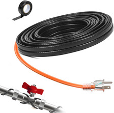 Heat Tape for Water Pipes Roof  Gutter Snow De-Icing Heat Cable 3 Feet 5 Watts
