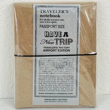 [US Stock]Traveler's Company Narita Airport Notebook Passport Size Limited JAPAN