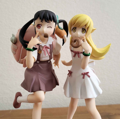 SET OF 2: Monogatari Series: Second Season Hachikuji & Shinobu Pair (Taito)