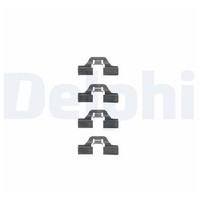 ZubehöRsatz Scheibenbremsbelag FüR Audi TT 8N 1.8 3.2 98 Bis 06 Delphi SF 3A
