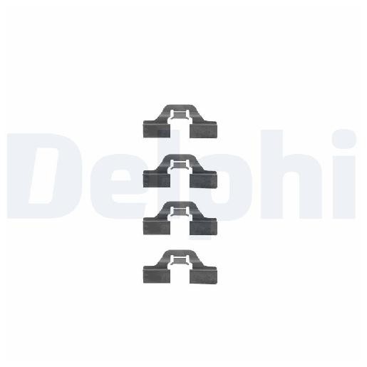 ZubehöRsatz Scheibenbremsbelag FüR Audi TT 8N 1.8 3.2 98 Bis 06 Delphi SF 3A-image
