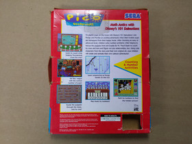 Math Antics with Disney's 101 Dalmatians Sega Pico Complete in Box