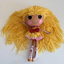 Lalaloopsy Loopy Yellow Yarn Hair Doll Spot Splatter Splash Blonde 12" 2025