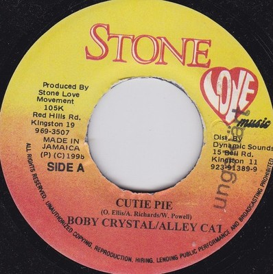 Boby Crystal - Cutie Pie, 7'', (Vinyl)