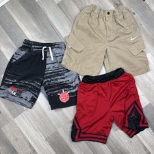 Lot of 3 Nike Air Jordan Basketball Shorts And Cargo Shorts Boy's Youth LRG
