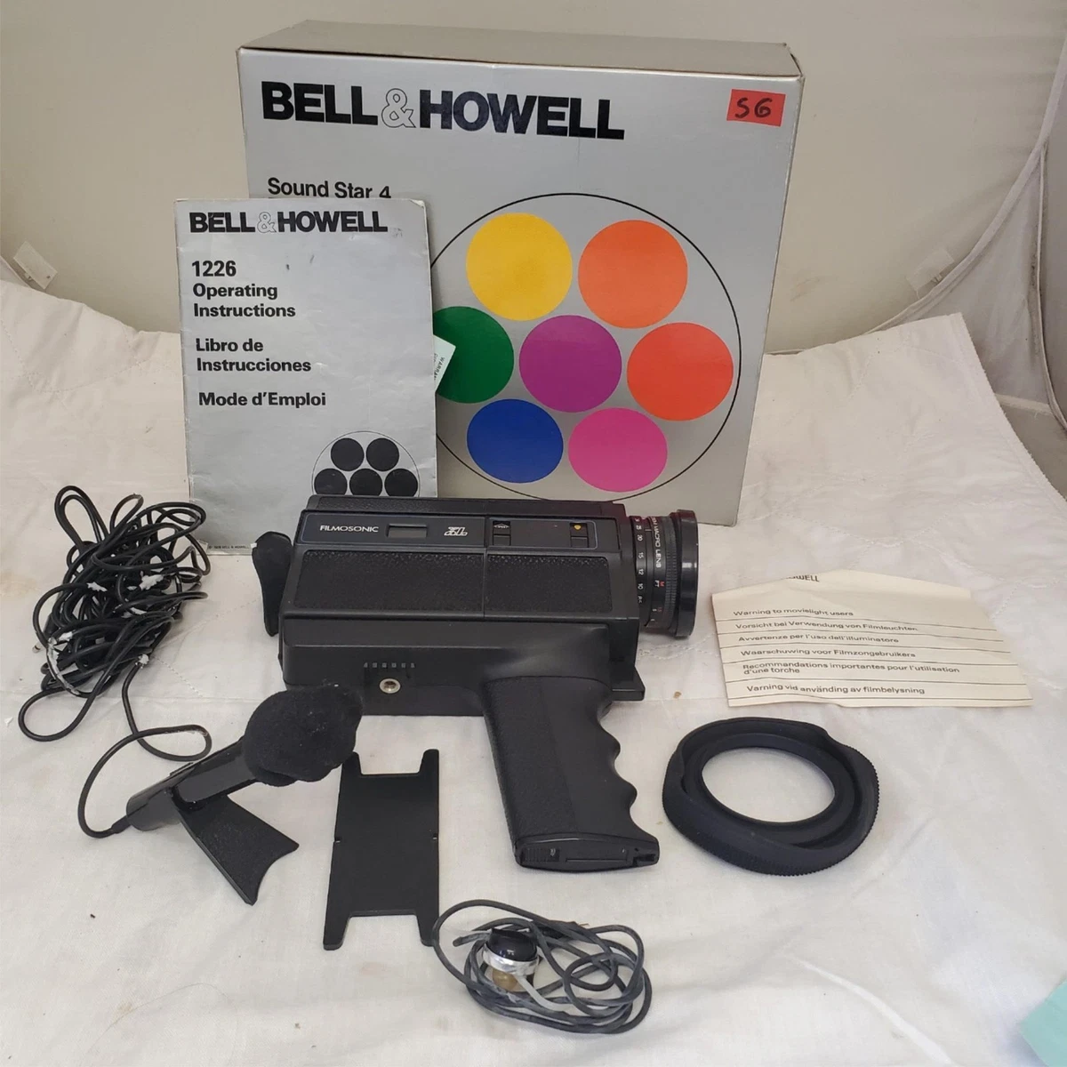 Bell Howell Filmosonic In Vintage Movie Cameras for sale - eBay