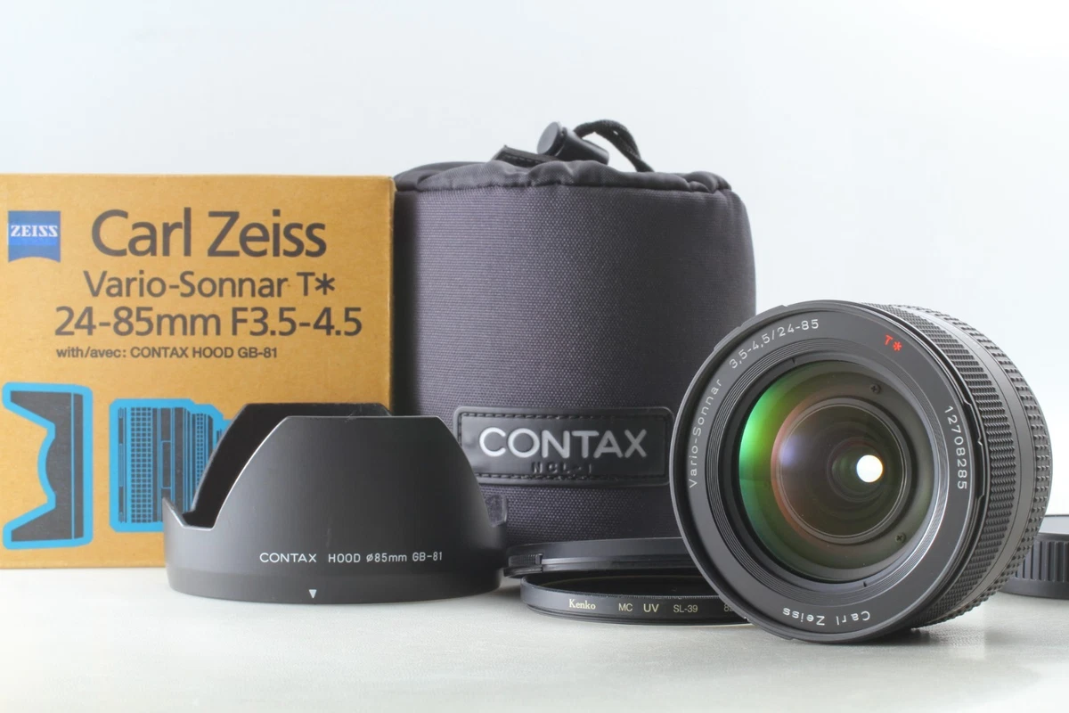 Contax ZEISS Vario-Sonnar T* Camera Lenses f/3.5-4.5 Maximum