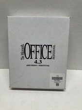 Vintage Microsoft Office 4.3 Diskette Pak OEM Version Still Sealed