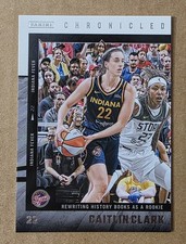 2025 Panini Chronicled Caitlin Clark WNBA #8 Indiana Fever ROY 