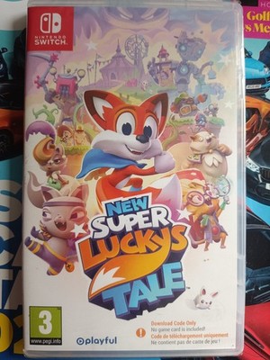 Super Lucky's Tale Nintendo Switch Spielcode*Brandneu & Sealed*Download-ohne Karton