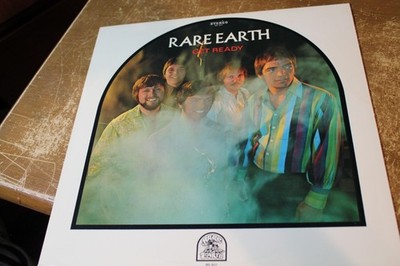 RARE EARTH GET READY STEREO RECORD ALBUM MOTOWN RS-507