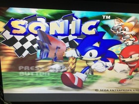 Sonic R Sega Saturn PAL