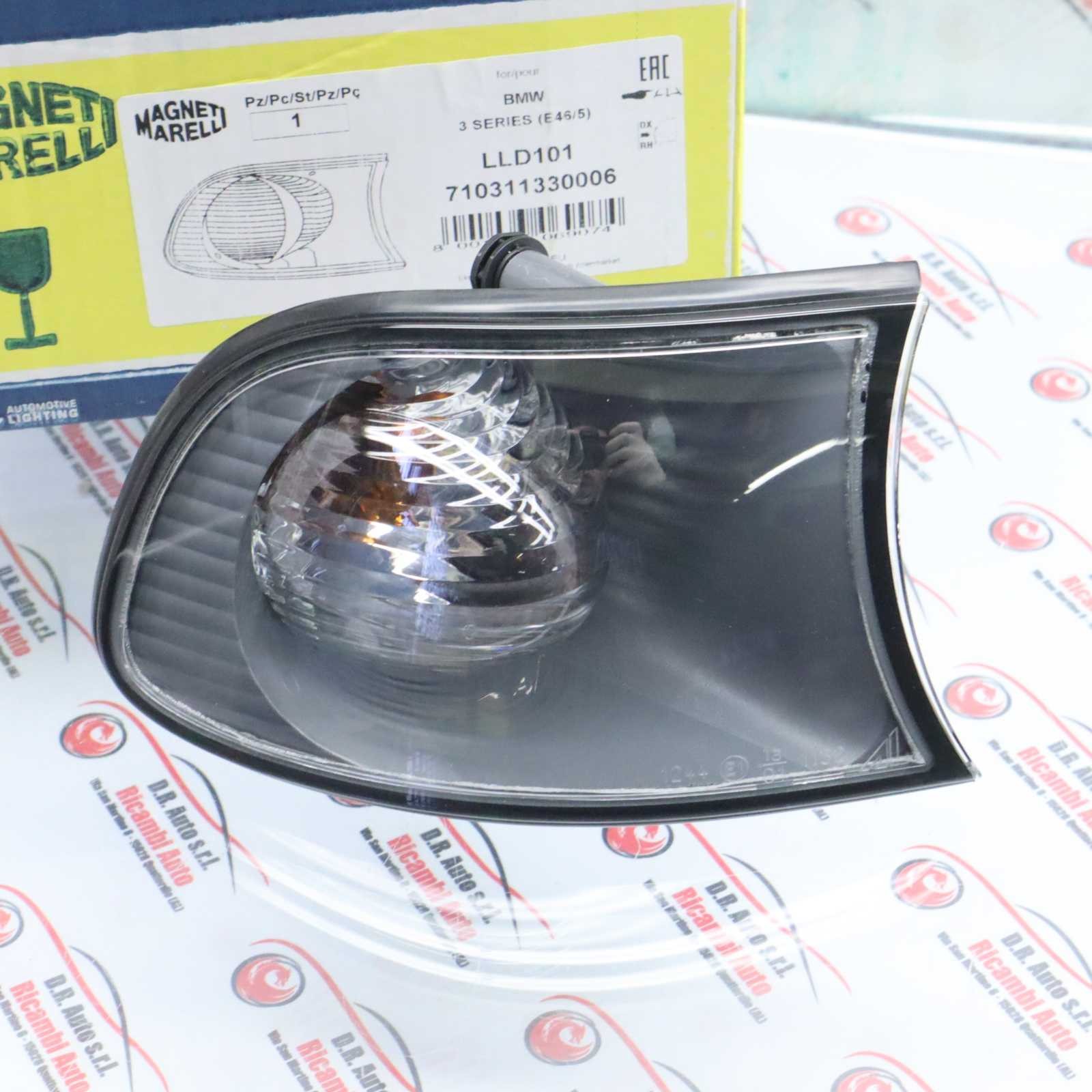 Right Turn Signal Light BMW 3 Series Code LLD101 New Magneti Marelli