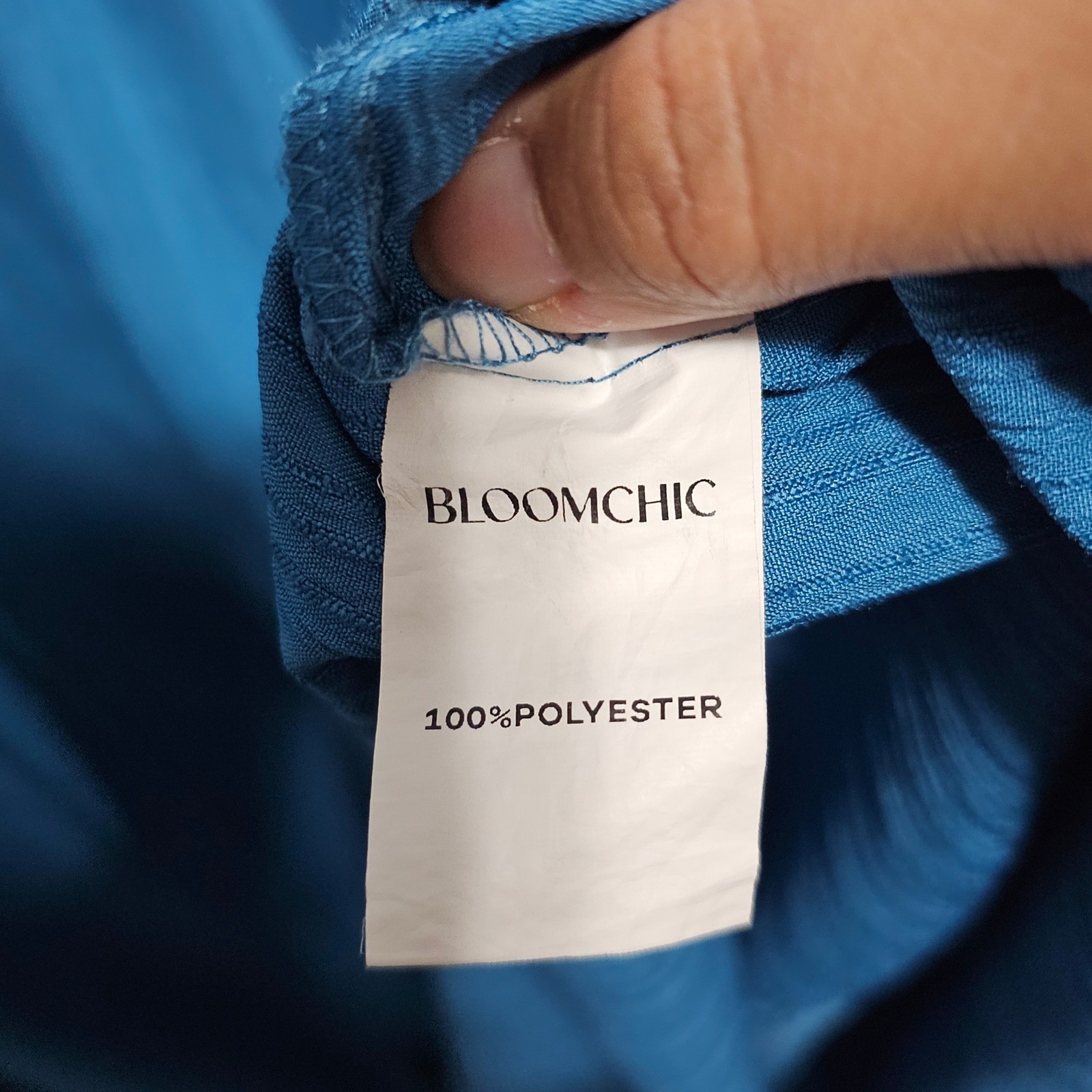 Bloomchic Texture Drawstring Tie Knot Tassels Dre… - image 8