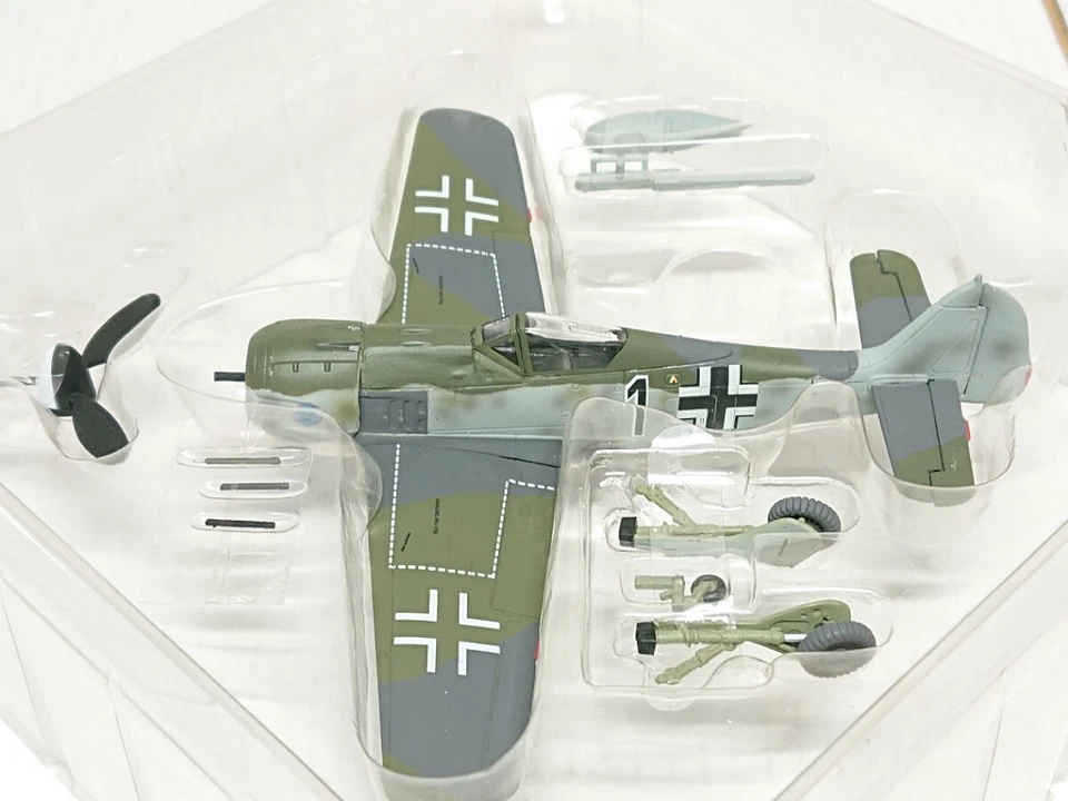 1/72 Dragon Wings Warbirds Focke Wulf Fw190A-3 JG5 Black 1 North Finland 1943 - Immagine 2 di 4