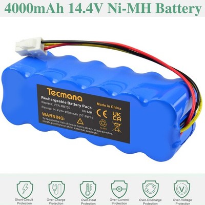 Ni-MH Akku für Samsung Navibot VCA-RBT20 SR8730 SR8825 VCR8824 VCR8825 4Ah 14.4V