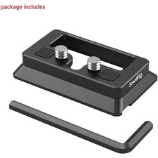 Lightweight Aluminum Plate for Arca-Type Standard - Black