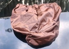 New VTG Victoria's Secret Second Skin Satin Classic Bikini Brief Panty Size Med