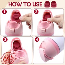 Owala FreeSip 16-40oz Silicone Stopper Seal 2pk Water Bottle Lid Cap Gasket