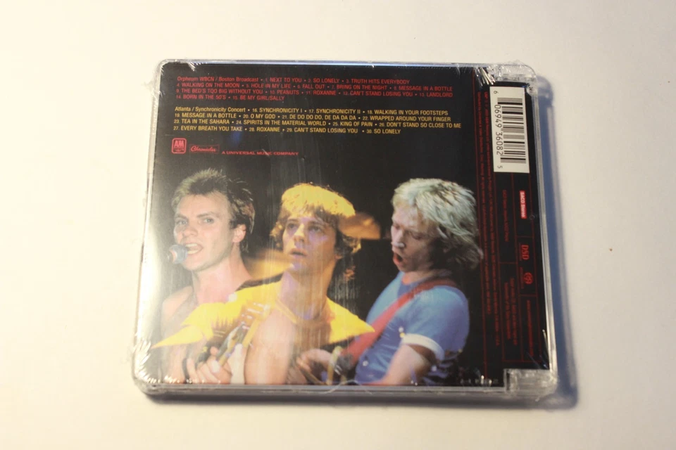 The Police -Live! - Hybrid SACD Super Audio CD (like MFSL) - NEW SEALED - Promo Foto 2 de 3