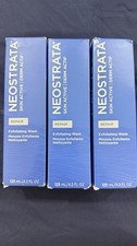  115 VALUE  Neostrata Skin Active Repair Exfoliating Wash 4.2 oz NEW Lot Of 3 