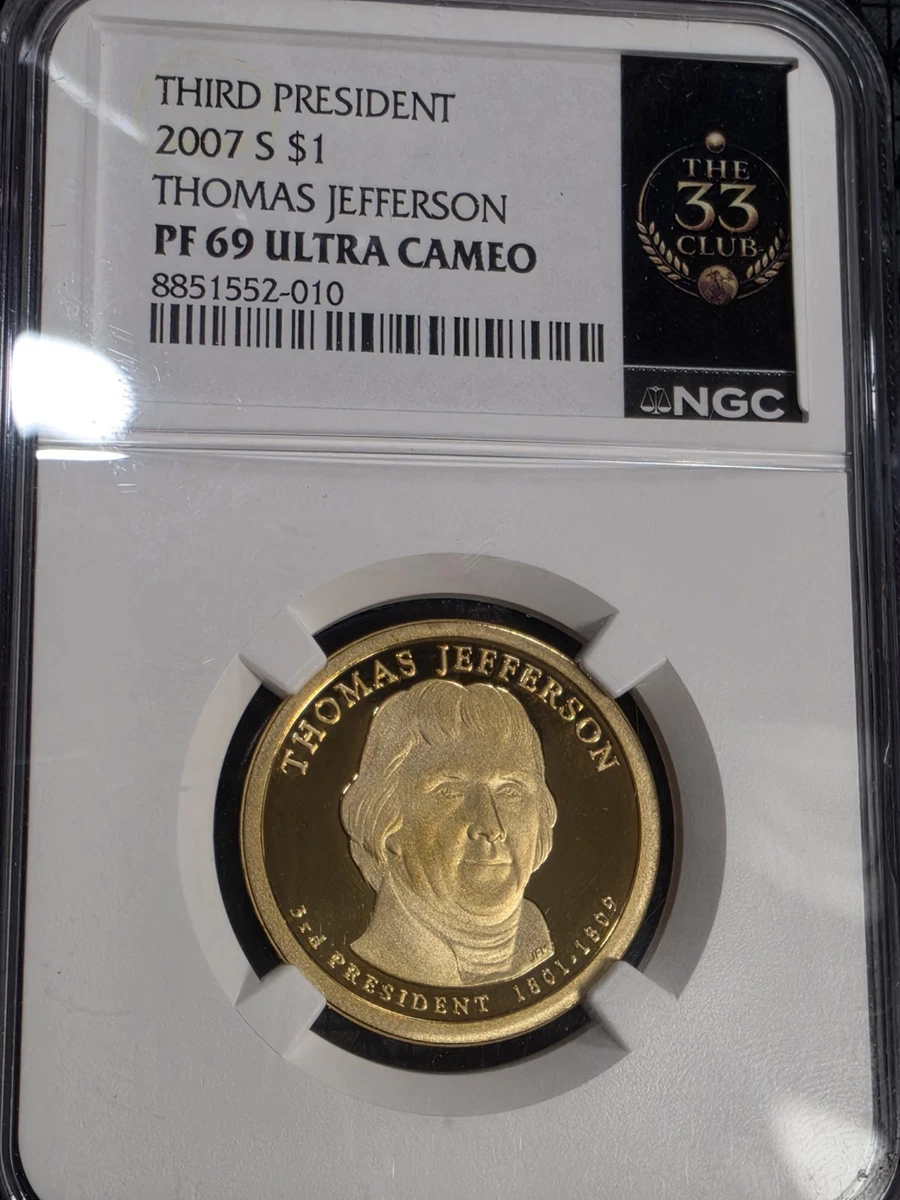 Grade PR 69 NGC Presidential Dollar Coins (2007-Now) for sale | eBay
