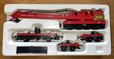 Hornby R197 OO Gauge  - 75T Operating Breakdown Crane "Cowans Sheldon" In VGC