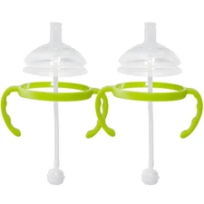 Straw Transition Cup Kit for Comotomo Baby Bottles | Conversion Kit Fits 5 Ou...