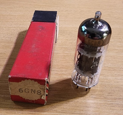 6GN8, Rad-Tel, High-Mu Triode-Sharp-Cutoff Pentode Vacuum Tube - NOS - TESTED