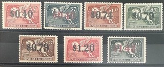 URUGUAY C106 C112 Lovely Mint NEVER Hinged Set
