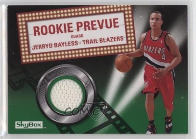2008 Skybox Rookie Prevue Memorabilia Retail Green Jerryd Bayless #RP-JB RC 1e2l