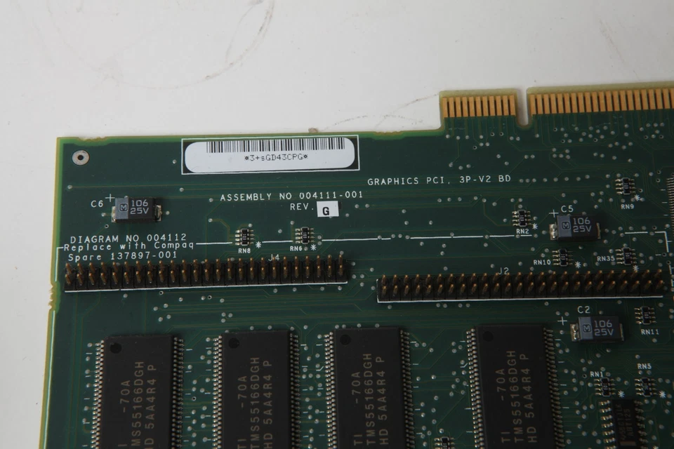 COMPAQ QVISION 2000+ 137897-001, 004111-001, PCI VIDEO CARD - Image 3 of 4