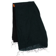 Unbranded Color Block Fringe Large Stole Size Free(K-163389)