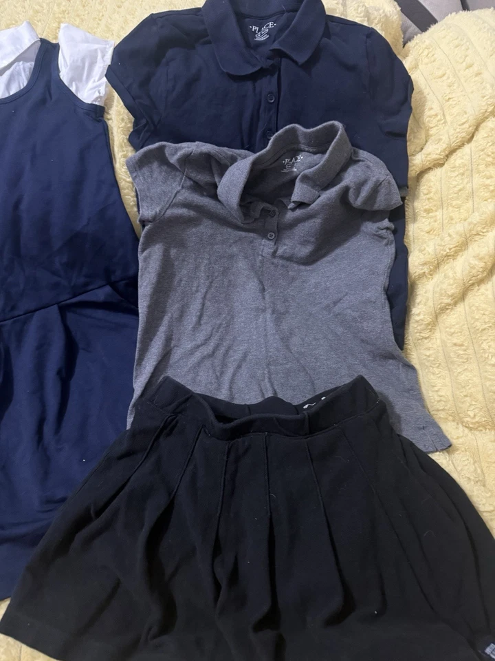 Lote de $100 para niñas Uniformes Escolares Lote Paquete Vestido Skort Polo NUEVO Talla 10/12 Foto 4 de 4