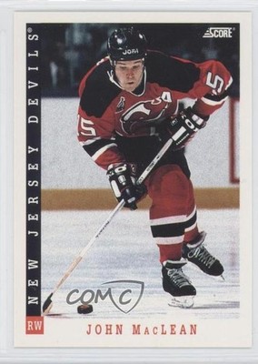 1993-94 Score American John MacLean #81 0f4
