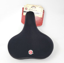 Schwinn Soft Extra Wide Bicycle Seat Comfort Saddle #SW75322 Black