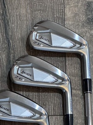 2025 Srixon ZXi5 Iron Set 5-PW KBS Tour 120 Steel Shaft Stiff Flex