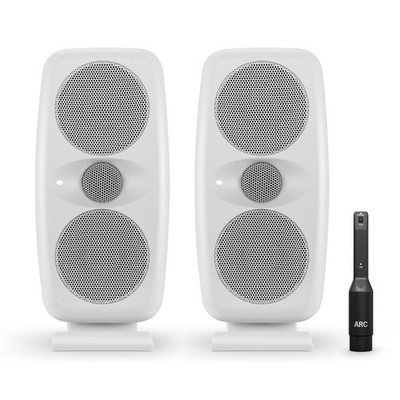 Aktiv-Monitor IK Multimedia iLoud MTM MKII Pair White Aktiv Monitor Abhörmonitor