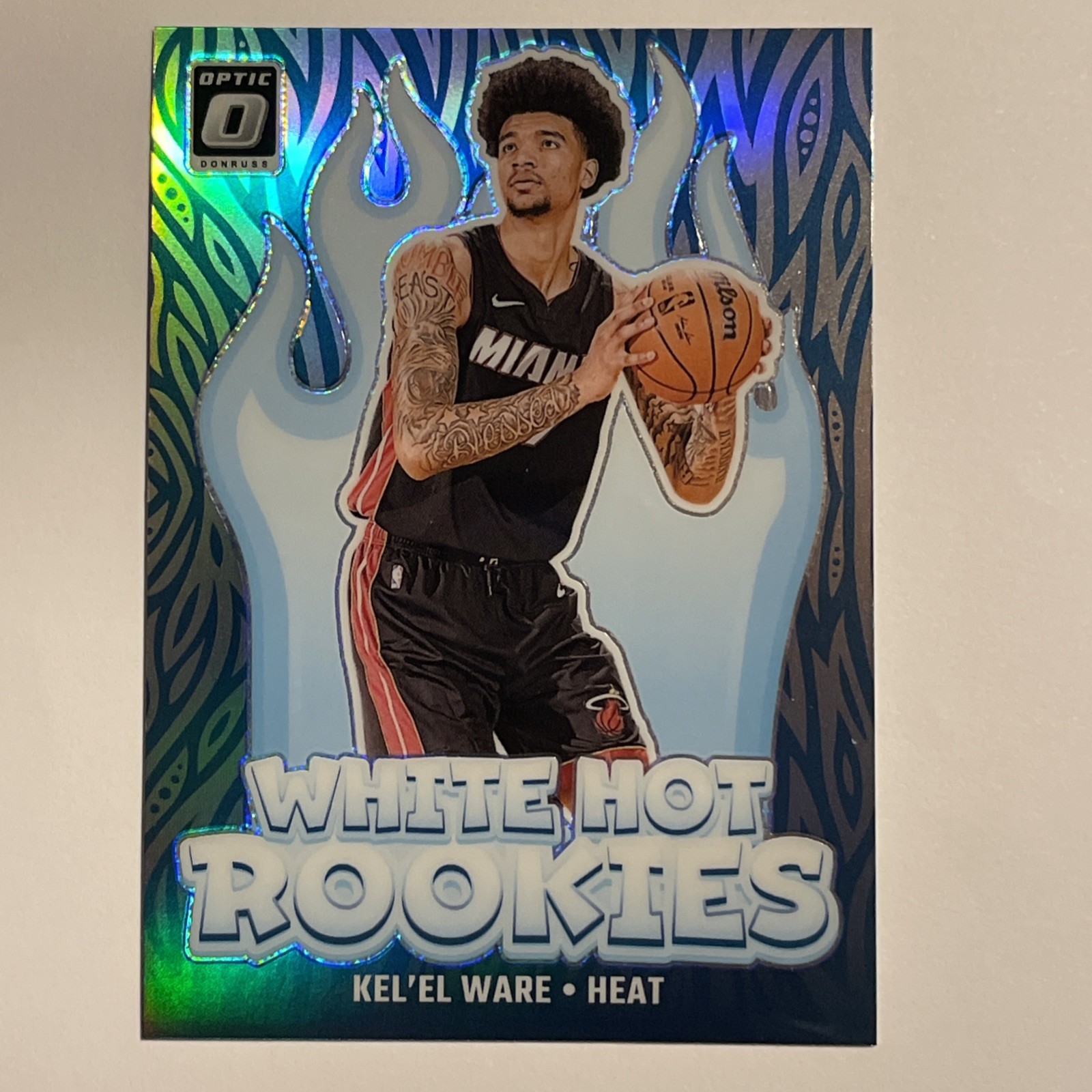 2024-25 Donruss Optic Kel' El Ware White Hot Rookies Holo Prizm Heat (A1)