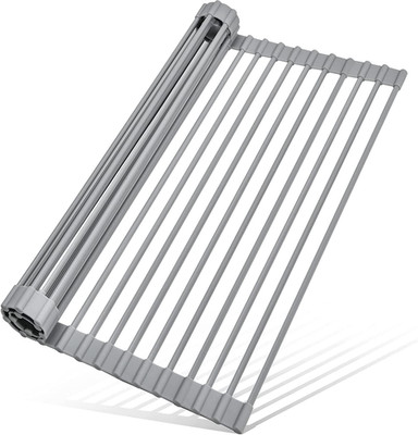 Escurridor Enrollable para Fregadero Plegable Antideslizante Cocina 17x13cm