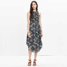 Ulla Johnson Midi Sun Dress, 100% Cotton Size 8 Medium