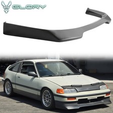 Fits 88-91 Honda Crx Ikon Evo Style Front Bumper Lip Splitter Chin Unpainted Pu Fits 88-91 Honda Crx Ikon Evo Style Front Bumper Lip Splitter Chin Unpainted Pu