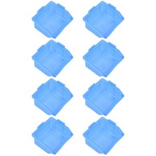 8 Pcs Stackable Parts Storage Bins Warehouse for Shelves Small Plastic