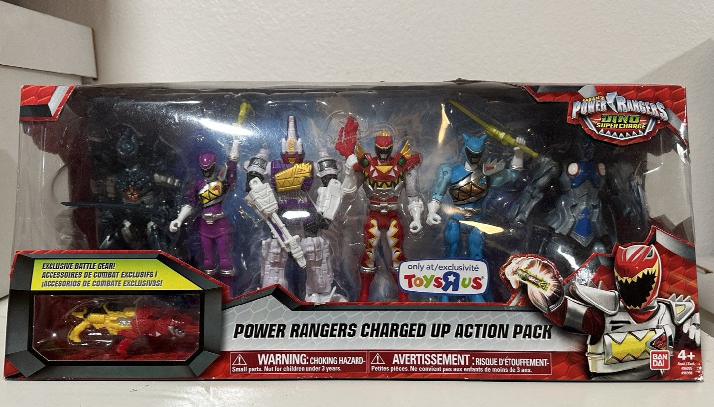 Power Rangers Dino Charge Charged Up Action Pack Toys R Us E