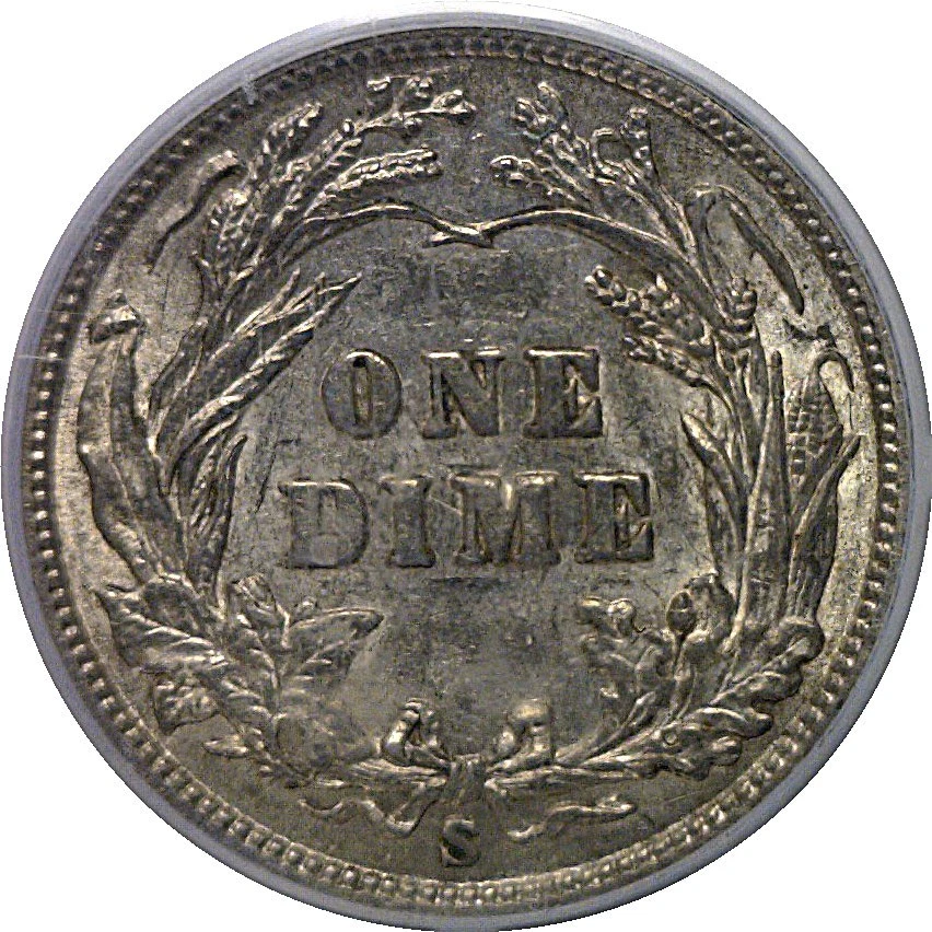 1904-S Barber Dime   PCGS XF-45 - Image 3 of 3