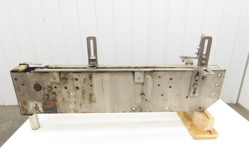 Pfeilspitze 3,25" Tischplatte Edelstahl Flaschenförderer 36" Einlaufabschnitt - ohne Antrieb - Bild 1 von 9