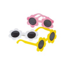 Kids Flower-Shaped Sunglasses - 12 Pc.